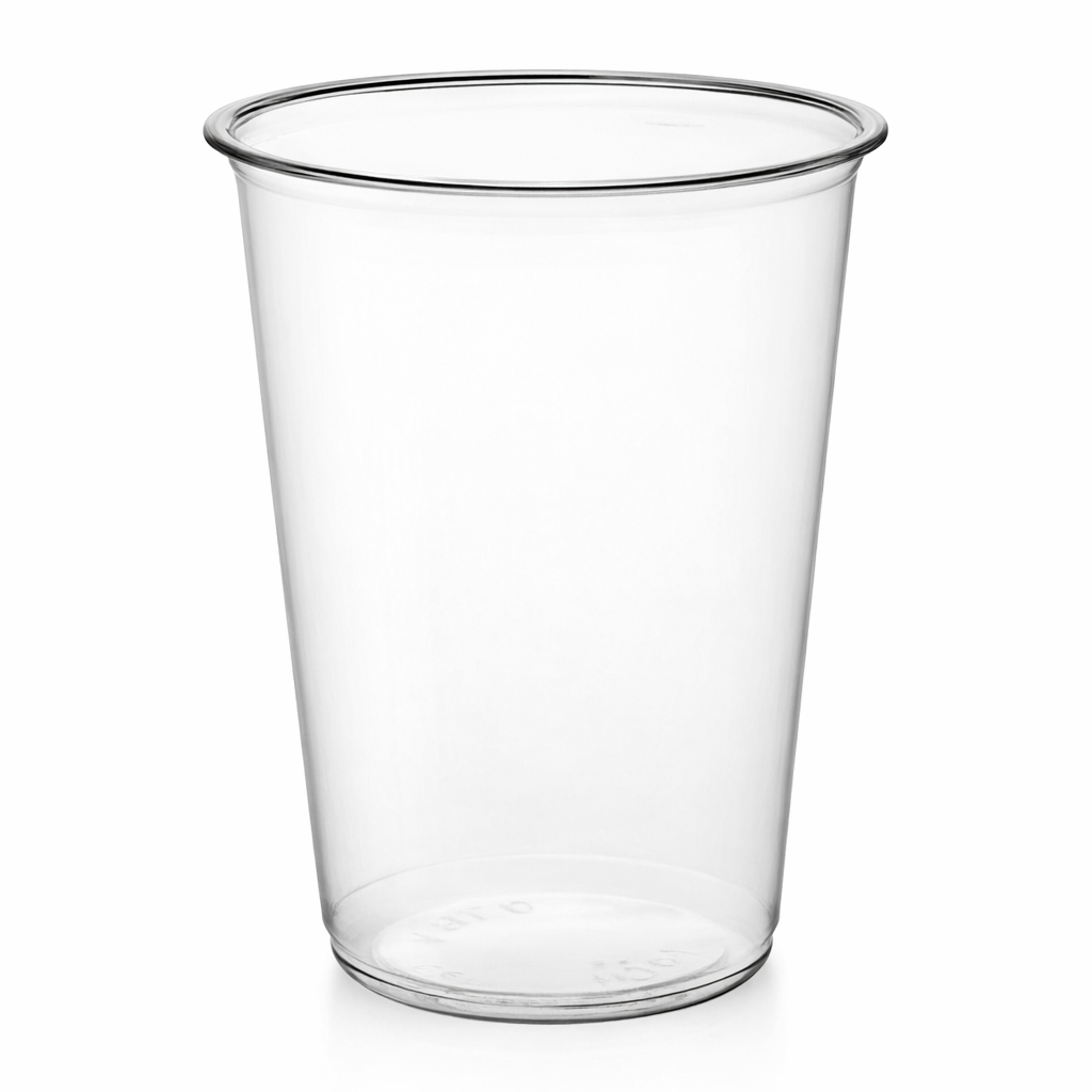 HygynX Clear P.E.T Customizable Plastic Cold Cup
