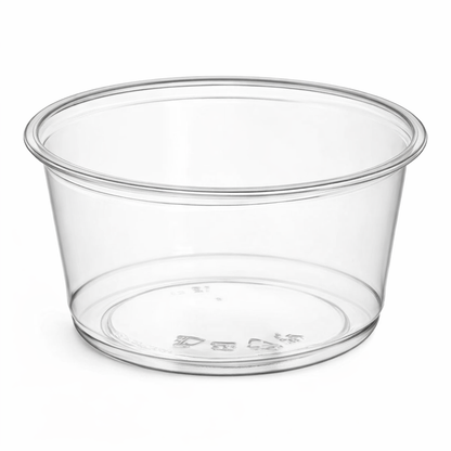 HygynX Clear P.E.T Customizable Plastic Cold Cup [MOQ 15K Cups]