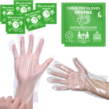 Table Top Dinning Gloves, Individually Wrapped