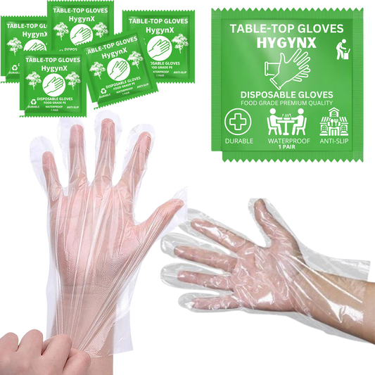 Table Top Dinning Gloves, Individually Wrapped