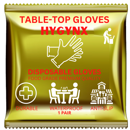 Table Top Dinning Gloves, Individually Wrapped