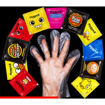 Table Top Dinning Gloves, Individually Wrapped